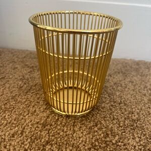 Gold Pencil Cup